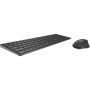 RAPOO 9800M Multi Mode Wireless US Combo set, tamno sivi - slika 2