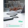 UGREEN USB kabl M/F 3.0 3m US129 crni 30127 - slika 3
