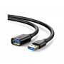 UGREEN USB kabl M/F 3.0 3m US129 crni 30127 - slika 1