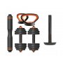 XIAOMI Fed set tegova od 30kg crni (tegovi+sipka+drske za sklekove) FED 130230 - slika 1