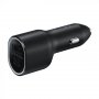 SAMSUNG Auto Punjač Duo, 40W, USB-A + USB-C EP-L4020-NBE - slika 1