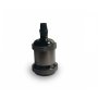 RUSTIK GRLO E27 CRNI HROM E27F519-2A 4A - slika 1