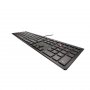 CHERRY KC-6000 Slim tastatura, USB, YU, crna - slika 1