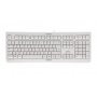 CHERRY KC-1000 tastatura, USB, bela - slika 1