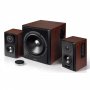 EDIFIER S350DB 2.1 150W speakers wood braon - slika 1