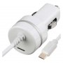 HAMA Auto punjač micro USB, 1000 MAh, beli 124576 - slika 1