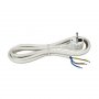 COMMEL Priključni kabl 16 A 250 V 3500 W, beli, 2m bulk H05VV-F 3G2,5 - slika 1