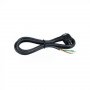 COMMEL Priključni kabl 16 A 250 V 3500 W, crni, 2m H05VV-F 3G2,5 C0615 - slika 1