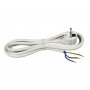 COMMEL Priključni kabl 16A 250V 3500W 3m, beli H05VV-F 3G1,5 C0518 - slika 1
