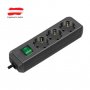 BRENNENSTUHL Razvodnik sa 3 mesta 1.5m 1.0mm2 + prekidač 1152300 - slika 1