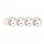 HOME Razvodnik sa 4 mesta 1.5m 1.0mm2 NV4/WH - slika 1