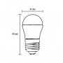 PROSTO LED sijalica lopta toplo bela 5W - slika 2
