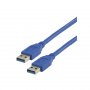 NEDIS USB 3.0 kabel 2m USB3.0A/A-2/BL - slika 1