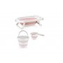 BBO SET - SKLOPIVA KADICA 6009 BBO - PINK, KOFICA I BOKAL - slika 1