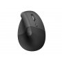 LOGITECH Lift Vertical Ergonomic Wireless miš crni - slika 1