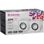 DEFENDER USB Zvučnici 2.0 SPK33 5W Beli - slika 2