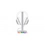 RAZER Base Station V2 Chroma Mercury - Headphone Stand with USB 3.1 and 7.1 Surround Sound - slika 1