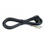 COMMEL Priključni kabl 16A 250V 3500W, crni, 2m H05VV-F 3G1,5 C0515 - slika 1