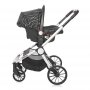 LORELLI BERTONI Kolica Ramona silver stripe (2022) - slika 2
