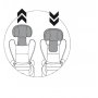 PEG PEREGO Viaggio SureFix sedište za decu 15-36 kg Monza - slika 3