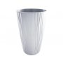 GARDINO Saksija Sahara visoka Ø35xh60cm Bela 34354 - slika 1