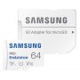 SAMSUNG PRO Endurance MicroSDXC 64GB U3 + SD Adapter MB-MJ64KA - slika 1