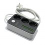 VELTEH Produžni kabl + 6 x USB LDNIO SE3631 1.6m 01R485 - slika 1