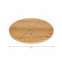 KINGHOFF Daska za sečenje pizze bambus 35cm KH1565 - slika 2