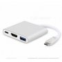 NEWMB USB3.1 Type C na HDMI (F)+ USB3.0 +USB3.1 Type C N-UC015 19753 - slika 1