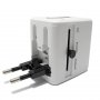 VELTEH Univerzalni travel adapter EU-USA-UK-AUS 2USB 01AD10 - slika 1