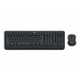 LOGITECH MK545 Advanced Wireless Desktop US tastatura + miš crna - slika 1