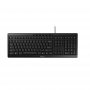 CHERRY Stream Ultra tiha vodootporna tastatura USB, YU, crna - slika 1