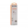 S-LINK Kabl usb-tip-c 1m 3a sl-x243 beli-31621, 16499 - slika 1
