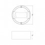 LEDVANCE Nosač za ugradni LED panel 8W - slika 3