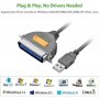 UGREEN Kabl za štampač USB na IEEE1284 Parallel 1.5m, 30227 - slika 2