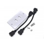 KETTZ Dupla HDMI utičnica sa 2 HDMI kabla HU-K200, 101-25 - slika 2
