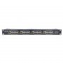 EXTRALINK 16 Port 10/100/1000 PoE injector, 19'', rack mount - slika 1