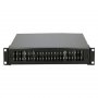 EXTRALINK Patch panel 24 Duplex SC/ 48 porta sa kasetom, bez modula, crni - slika 1