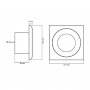 TEHNOELEKTRO Izduvni ventilator sa tajmerom 100mm, V02003 - slika 3