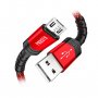 PROSTO USB 2.0 kabel, USB A- USB micro B, 1m - slika 1