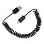 ELEMENTA USB 2.0 kabel A-micro B Spiralni - slika 1
