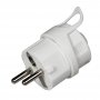 COMMEL Utikac Sa Kontaktom Za Uzemljenje 16A 250V, Beli - slika 1