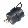 COMMEL Utikac Sa Kontaktom Za Uzemljenje 16A 250V, Crni - slika 1