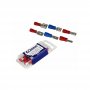 COMMEL Utikac+Natikac Za Zicu 1.5-2.5mm2, 0.8x4.75mm 10+10kom - slika 1