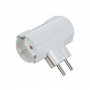 COMMEL Dvostruki T Razdelnik 16A 250V Beli - slika 1