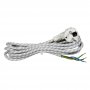 COMMEL Priključni Kabl Za Peglu 6A 250V 1300W 3m H03RT-H 3G0,75 - slika 1
