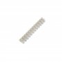 COMMEL Redna Stezaljka 4,0 Mm, Bela - slika 1