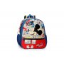 MICKEY Ranac 33 cm Plava - slika 1