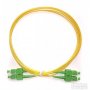 Fiber Duplex patch cord kabl SC/APC - SC/APC singlemode 9/125 mikrona dužine 2m, APC - slika 1