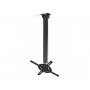 NEDIS PJCM200BK univerzalni plafonski nosač za projektor rotirajuci + tilt 90, 550-1000mm - slika 1